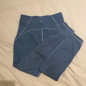 Lululemon leggings blue